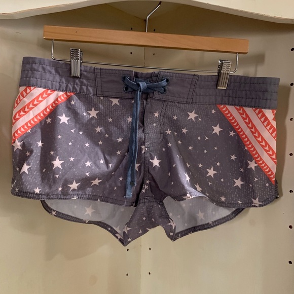 low rise board shorts